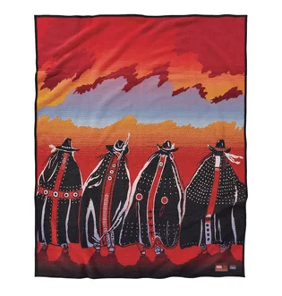 Pendleton Rodeo Sisters Blanket (Rot / Orange) – Pendleton