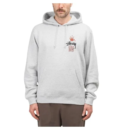 Stüssy Global Roots Hoodie (Grau)