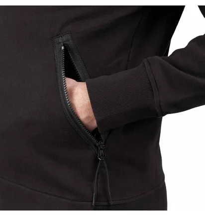 C.P. Company Diagonal Raised Fleece Hooded Sweatshirt (Schwarz)