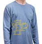 Brain Dead Ghost Longsleeve (Blau)