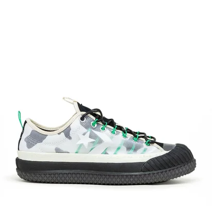 Converse x Brain Dead Bosey Boot Ox (Creme / Schwarz / Grün)
