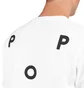 Pop Trading Company Logo T-Shirt (Weiss / Schwarz)