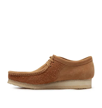 Clarks Wallabee Tan Combi (Braun)
