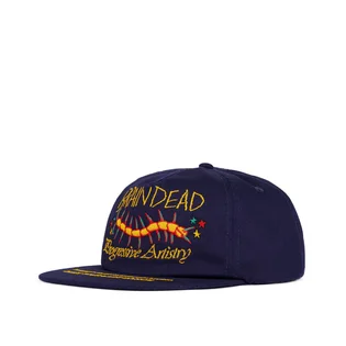 Brain Dead last Dance 5 Panel Hat (Navy)
