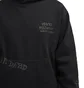 Brain Dead Tonal Type Print Hoodie (Schwarz)