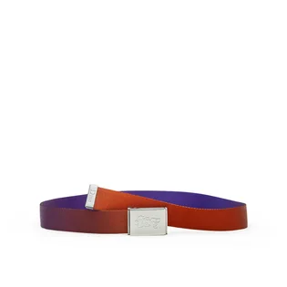 Dime Desert Leather Belt (Braun / Lila) – Dime