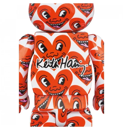 Medicom 100% + 400% Keith Haring #6 Be@rbrick Toy