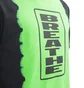 Pleasures Breathe Split Dye T-Shirt (Schwarz / Grün)
