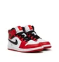Air Jordan 1 Mid (PS) (Rot / Weiß / Schwarz)