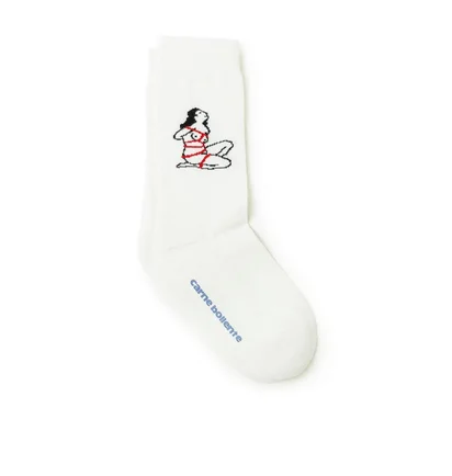 Carne Bollente Thight Night Socks (Weiß)