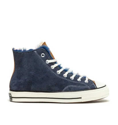 Converse Chuck 70 Hi 'Shearling' (Navy / Rosa / Braun)