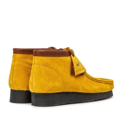 Clarks Originals x Wu Wear Wallabee WW (Gelb Wildleder)