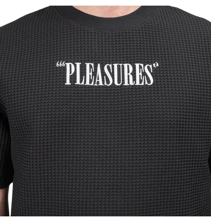 Pleasures Visions Waffle Knit Shirt (Schwarz)
