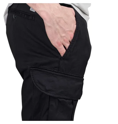 C.P. Company Stretch Sateen Lens Cargo Pants (Schwarz)
