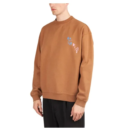 Brain Dead ET Crewneck (Braun)