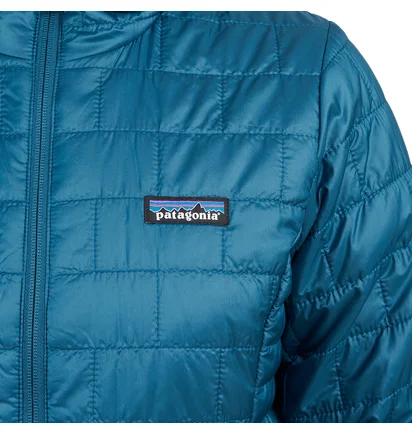 Patagonia WMNS Nano Puff Hoody (Blau)
