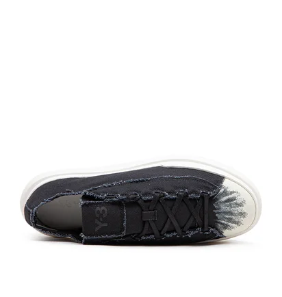 adidas Y-3 Nizza Low (Schwarz / Weiß)