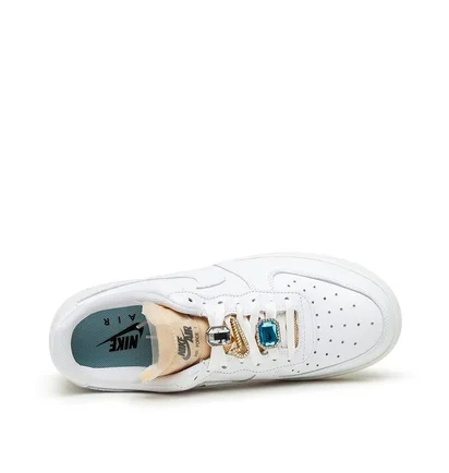 Nike WMNS Air Force 1´07 LX 'Bling' (Weiß)