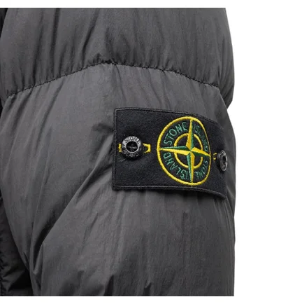 Stone Island Garment Dyed Crinkle Reps Down Jacket (Anthrazit)
