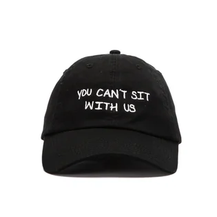 NASASEASONS Cap 'You Can't Sit With Us' (Schwarz / Weiß)