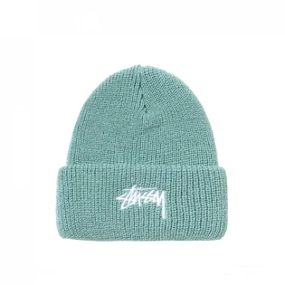 Stüssy Stock Cuff Beanie (Türkis)