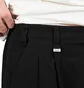 Metalwood Elastic Waist Baggy Pant (Schwarz)