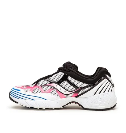 Saucony Grid Web (Weiß / Schwarz / Pink / Blau)