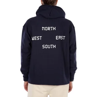 Champion x Beams Reverse Weave Terry Hooded Sweat (Navy)