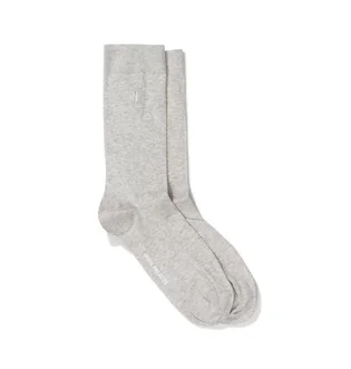 Norse Projects Bjarki Fine Rib (Grau Meliert) (One Size)