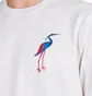 Parra The Common Crane T-Shirt (Grau)