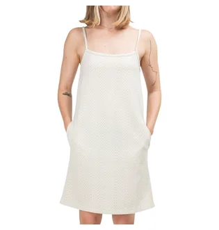 Stüssy WMNS Tonal Jacquard Dress (Weiß)