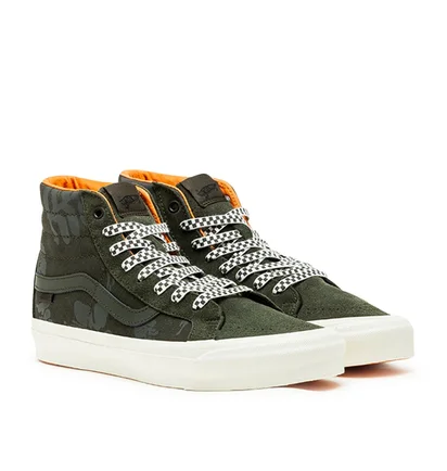 Vans Vault x Porter by Yoshida OG Sk8-Hi Lx (Olive / Orange)