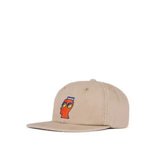 Brain Dead Brain Notes 6 Panel Hat (Khaki)
