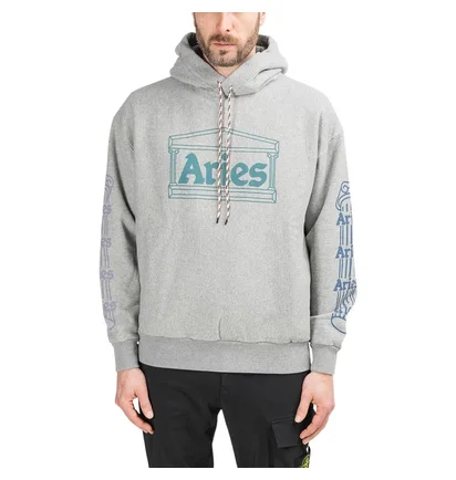 Aries Temple Hoodie (Grau)