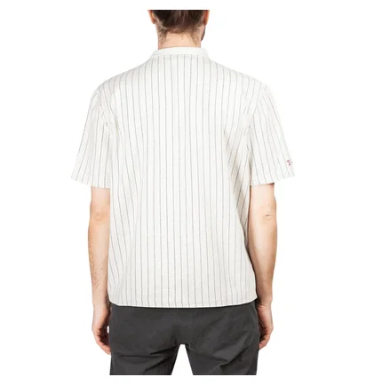 Han Kjobenhavn Polo Tee (Nadelstreifen / Weiß)