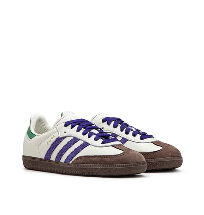 adidas WMNS Samba OG (Weiß / Lila / Grün)