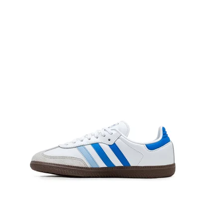 adidas JUNIOR Samba OG (Weiss / Blau)