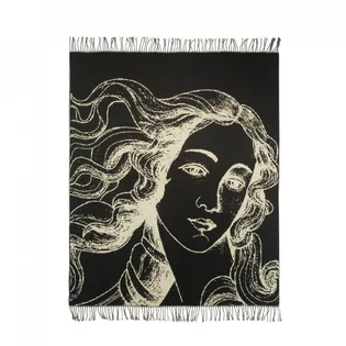 Stüssy Venus Jaquard Blanket (Beige / Schwarz)