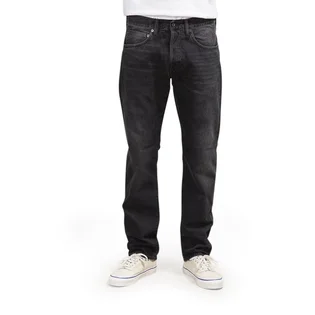 Edwin ED-55 Red Selvage Black Denim (Schwarz)