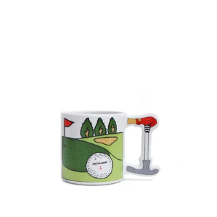 Metalwood Putt Putt Ceramic Mug (Weiss)