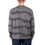 by Parra Stitched Skull Long Sleeve T-Shirt (Grau / Schwarz)