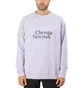 Chrystie NYC Chrystie Premium Newyork Crewneck (Lavendel)