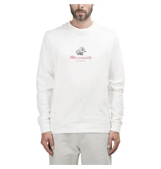 Han Kjobenhavn Artwork Tee Long Sleeve (Weiss)