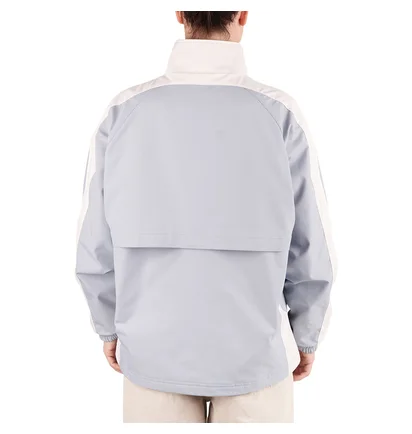 metalwood Paneled Track Jacket (Blau)