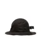 Stone Island Cotton Nylon Marina Bucket Hat (Schwarz)