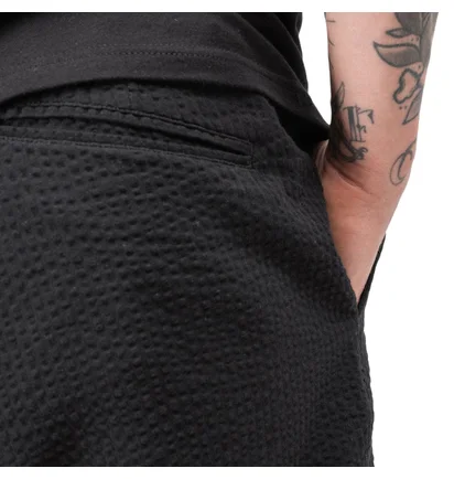 Stüssy Seersucker Bryan Shorts (Schwarz)