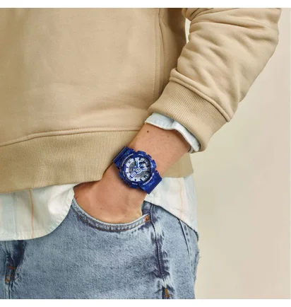 Casio G-Shock GA-110BWP-2AER (Blau)