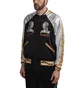 P.A.M. Team Work Reversible Satin Jacket (Schwarz / Grau)
