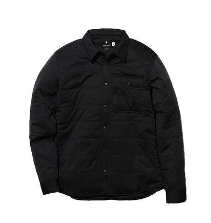 Snow Peak Flexible Insulated Shirt Jacket (Schwarz)