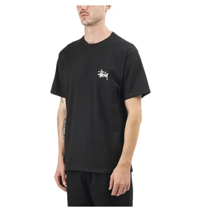 Stüssy Basic Tee (Schwarz)